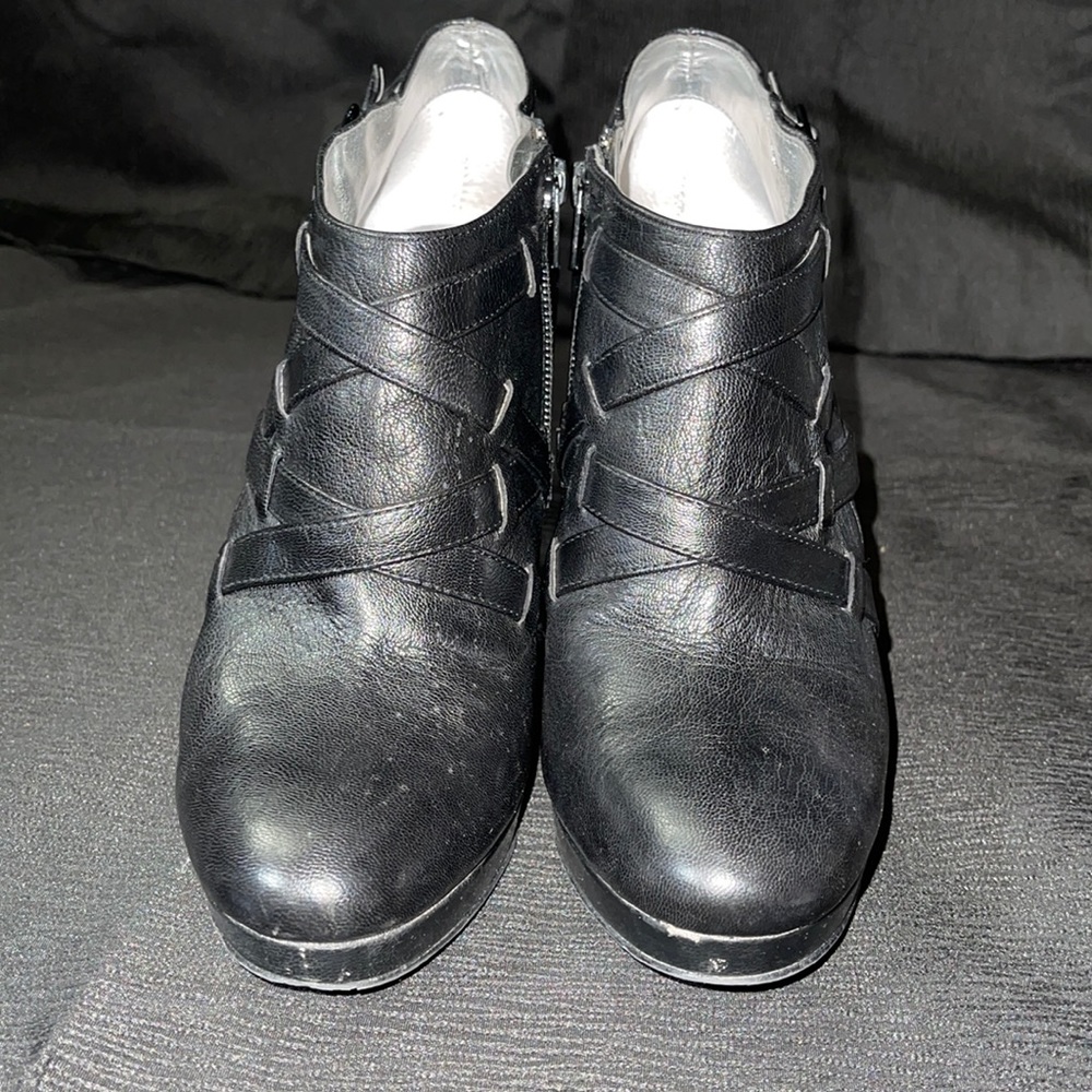 Calvin Klein black booties